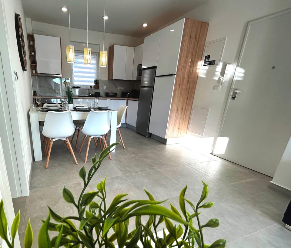 Kitchen or kitchenette, Dining area, oven, stove