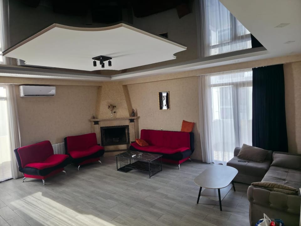 15th Floor flat with Fireplace & 3 big Balconies Apartment in Tbilisi, Georgia
