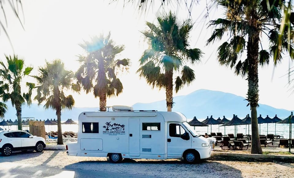 Camper Van For Rent Campground/ 
RV Resort in Tirana County, Albania
