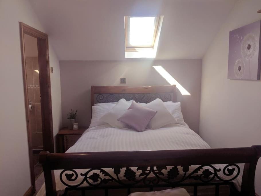 Dawel Lodge with Hot Tub and Logfire House in Wales