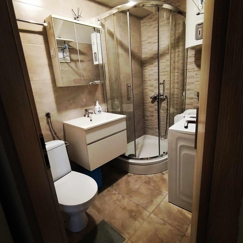 Shower, Toilet, Bathroom, towels