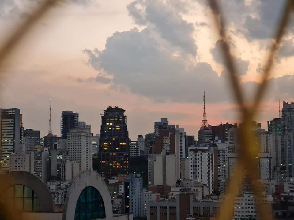 City view, Sunset