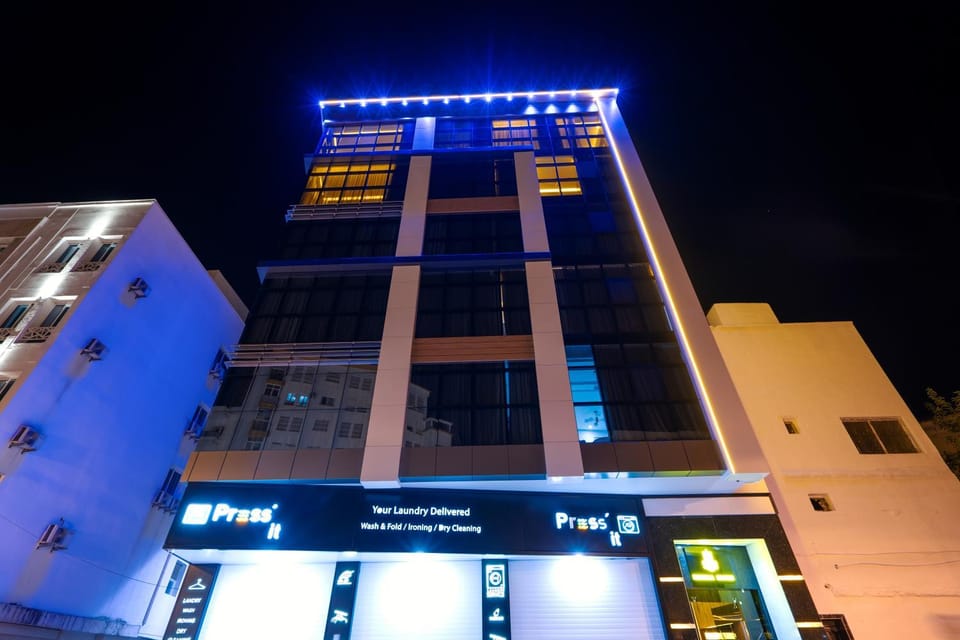 Property building, Night