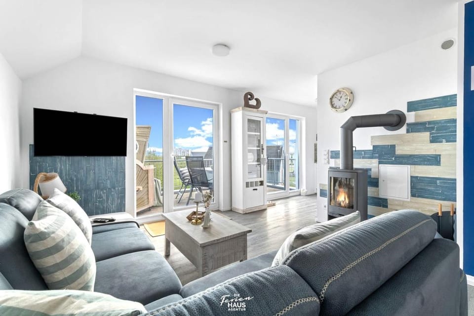 Balcony/Terrace, Living room, fireplace