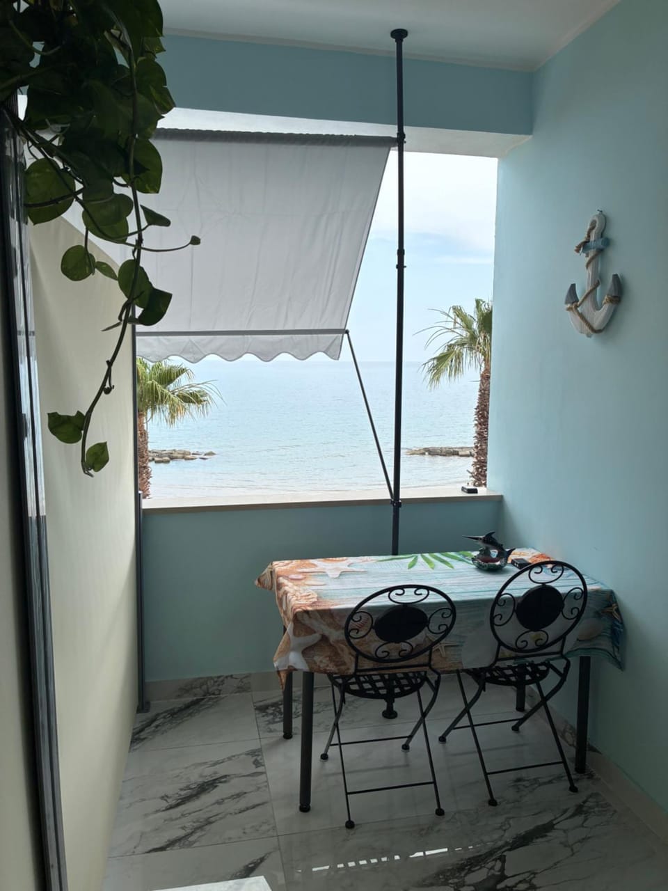 Patio, Natural landscape, Balcony/Terrace, Sea view