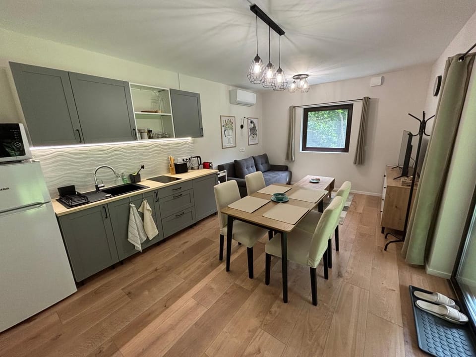 Kitchen or kitchenette, Dining area, pet friendly