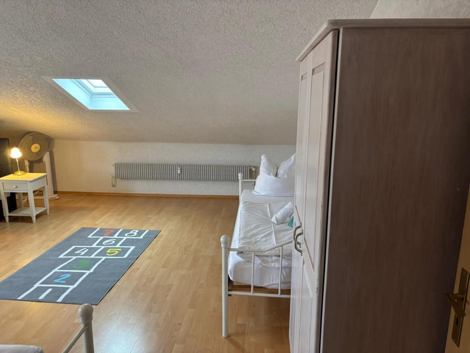 Bed, Photo of the whole room, Bedroom, wardrobe