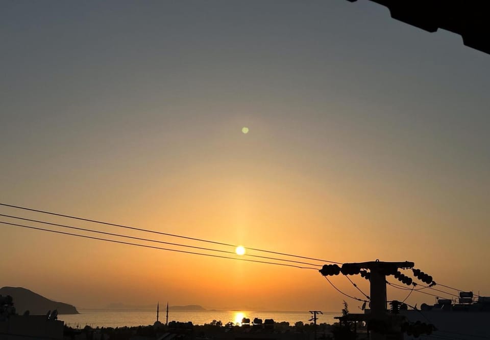 Natural landscape, Sea view, Sunset