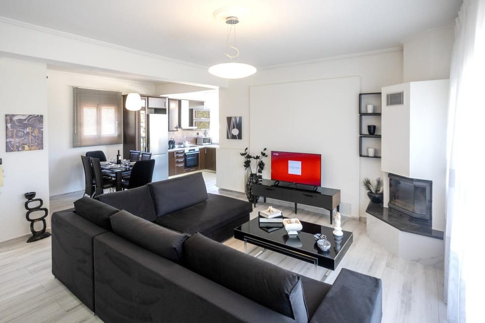 Living room, Seating area, air conditioner
