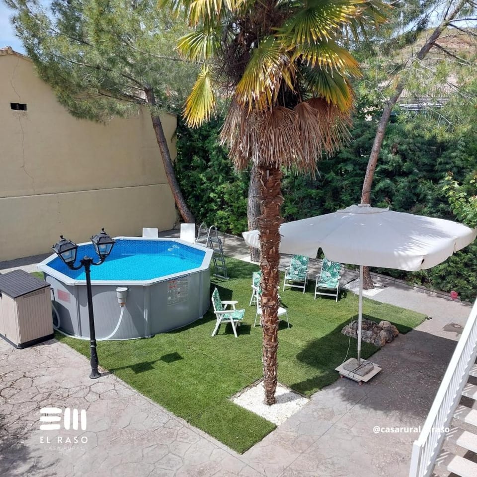 Patio, Garden, Swimming pool, sunbed