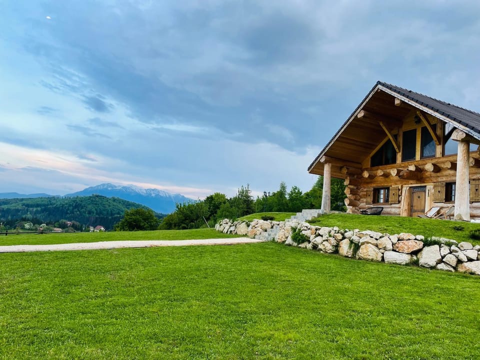 Spring, Natural landscape, Mountain view