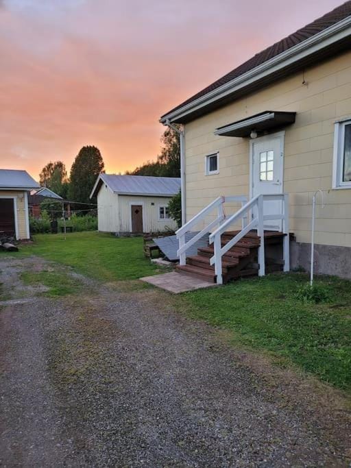 Property building, Sunset