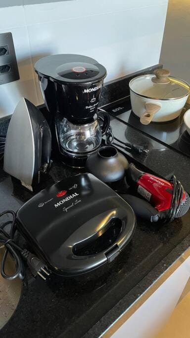 Coffee/tea facilities, flat iron, hair dryier, toaster