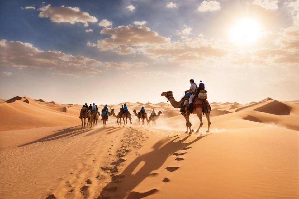Touareg Desert Camp Erg Chigaga Luxury tent in Morocco