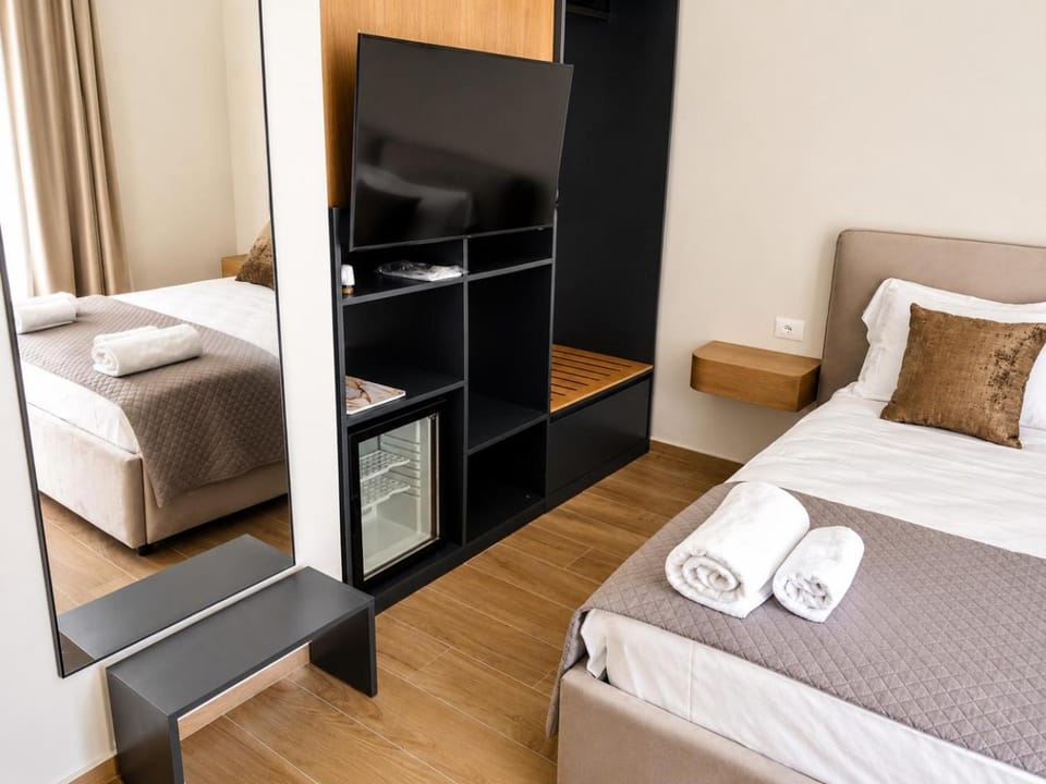 TV and multimedia, towels, wardrobe