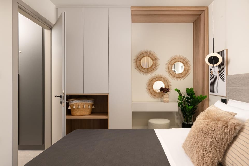 Bed, Photo of the whole room, Bedroom, wardrobe