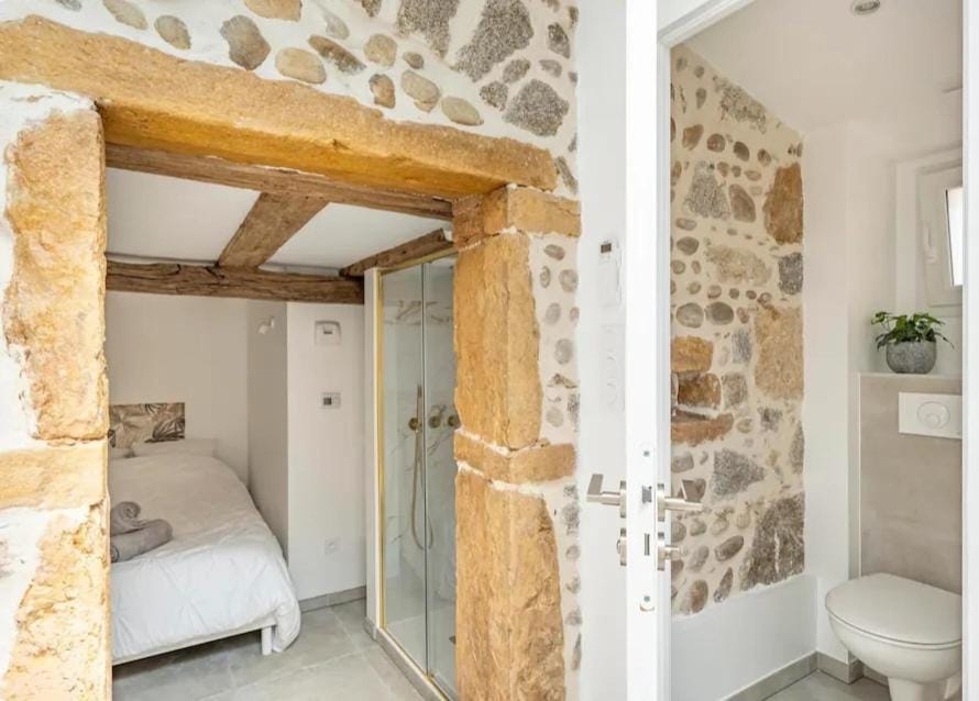 Aux Voûtes de Granit - 10 mn Lyon Apartment in Auvergne-Rhône-Alpes
