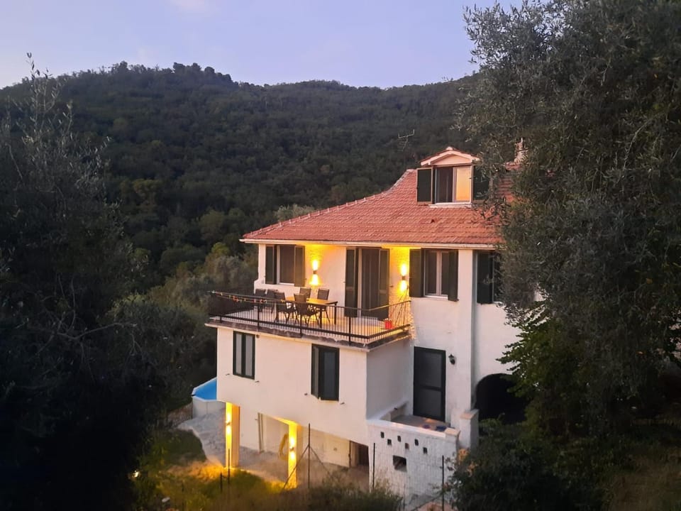 "Blue Villa" with private pool,BBQ in Andora Villa in Liguria