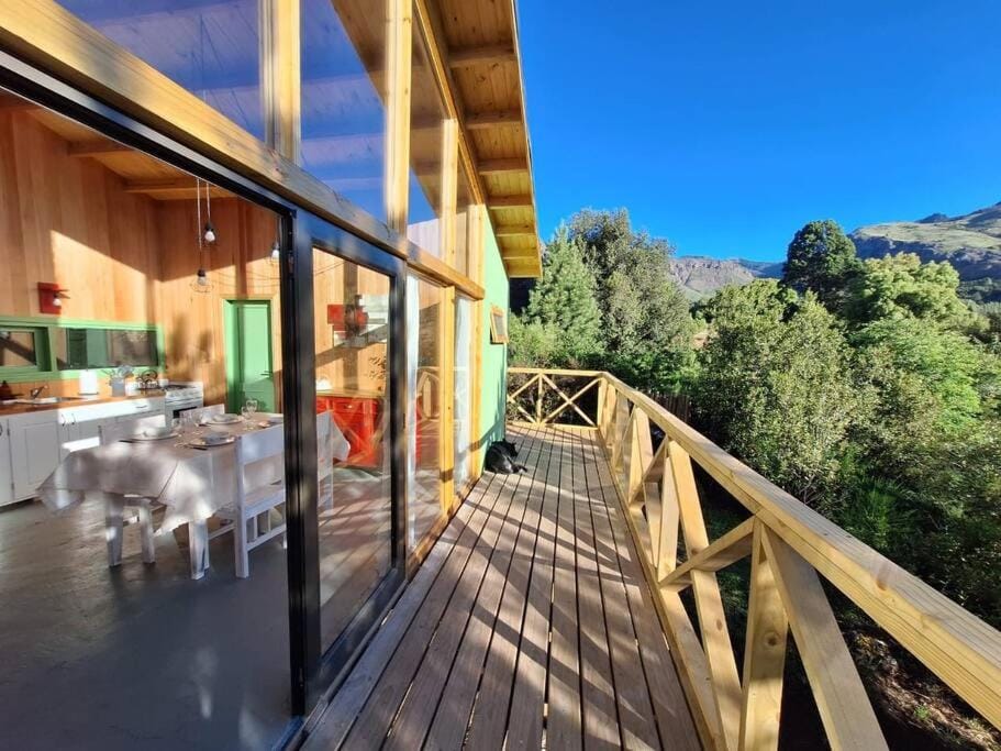 Patio, Day, Natural landscape, View (from property/room), Balcony/Terrace, Mountain view
