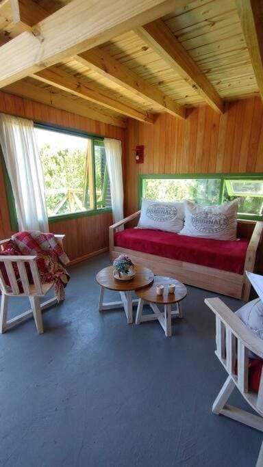 Bed, View (from property/room), Living room, Photo of the whole room, Seating area