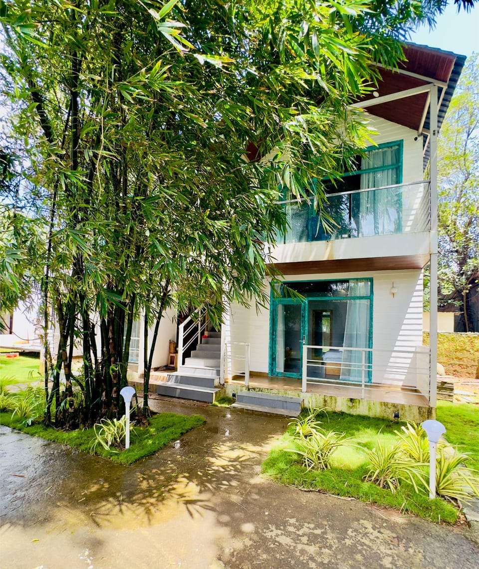 Property building, Garden view