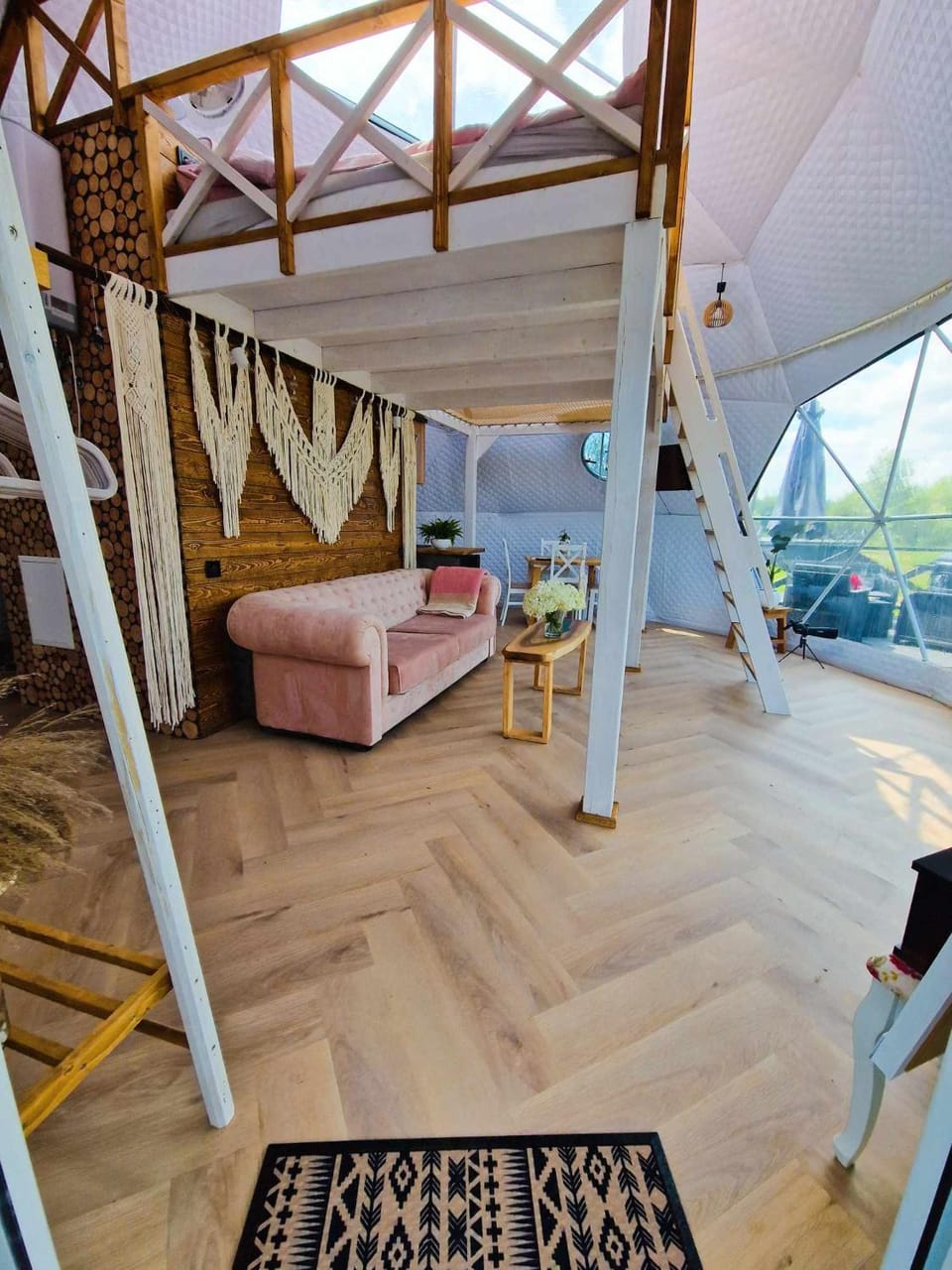 Kopuła glampingowa Boho Luxury tent in Poland