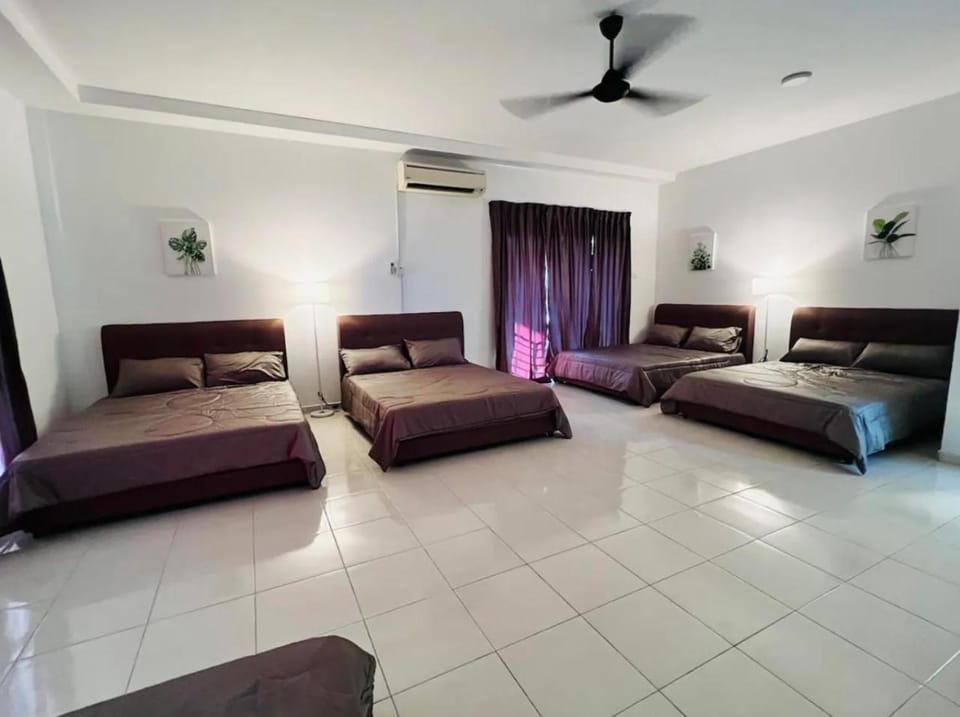 Bed, Bedroom, air conditioner