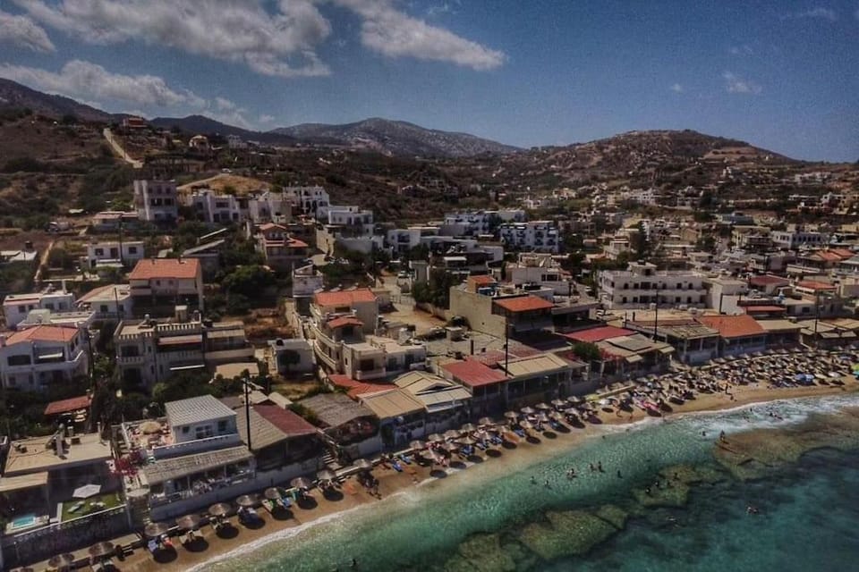 Miros apts 2 in Agia Pelagia 50m from the beach Apartment in Crete