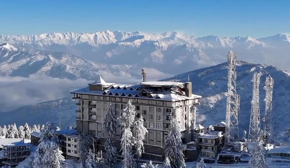 Property building, Natural landscape, Winter, Mountain view
