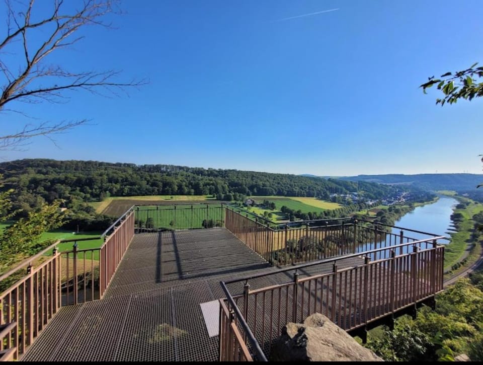 Nearby landmark, Natural landscape, Mountain view, River view