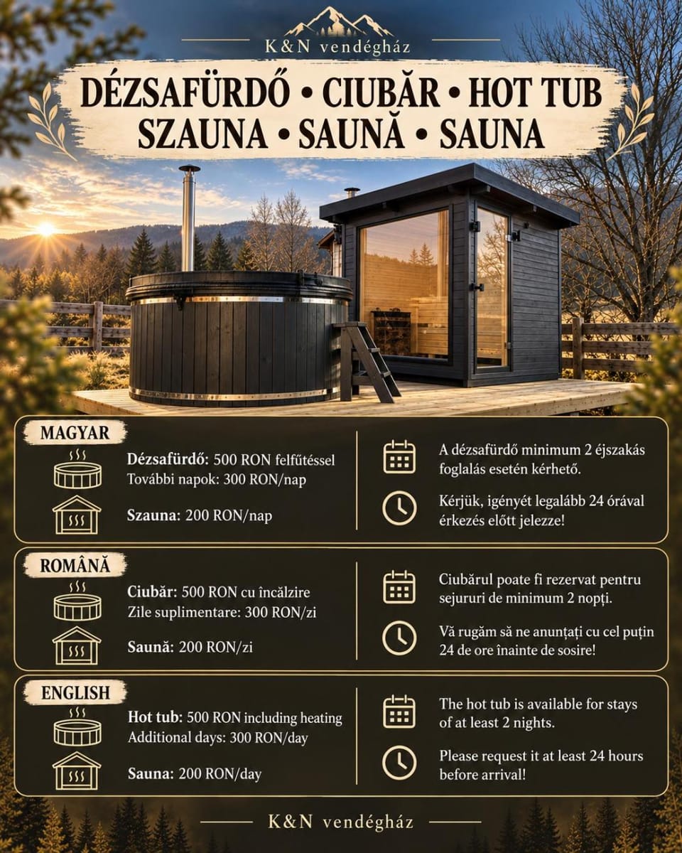 Hot Tub, Sauna
