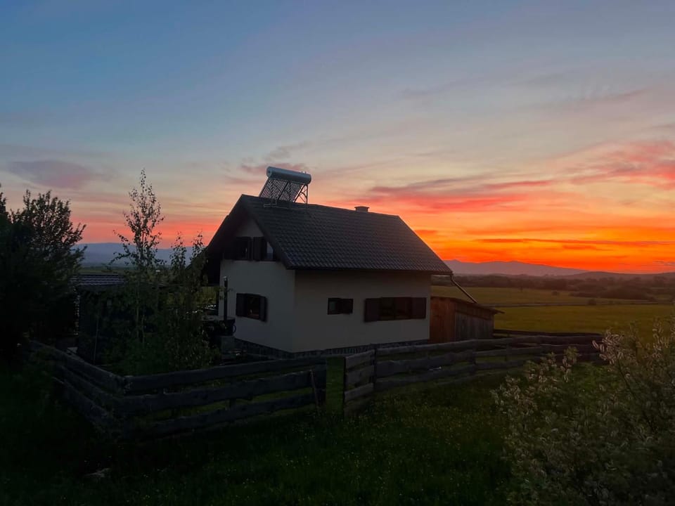 Natural landscape, Sunset