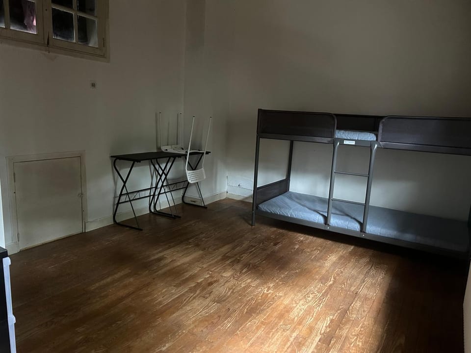 Photo of the whole room, Bedroom, bunk bed