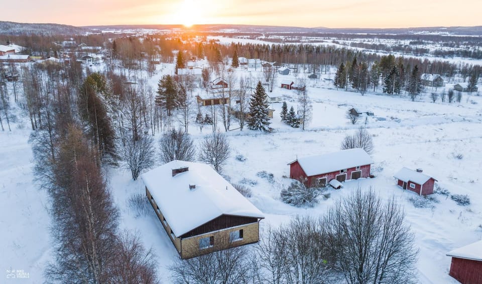 Bird's eye view, Winter, Sunrise