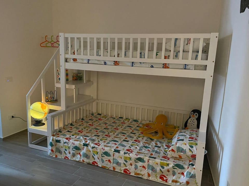 Bed, Photo of the whole room, Bedroom, cot, bunk bed