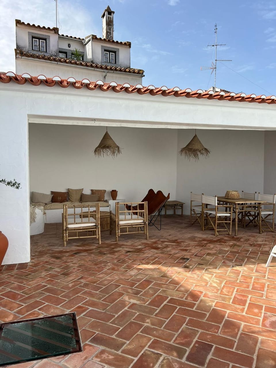 Property building, Patio