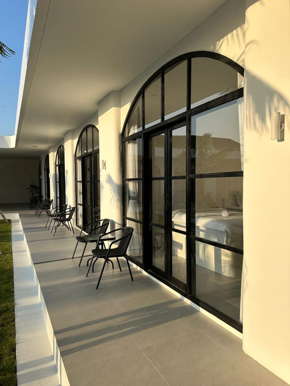 Patio, Natural landscape, Balcony/Terrace, Balcony/Terrace, On site, Street view, Sunset