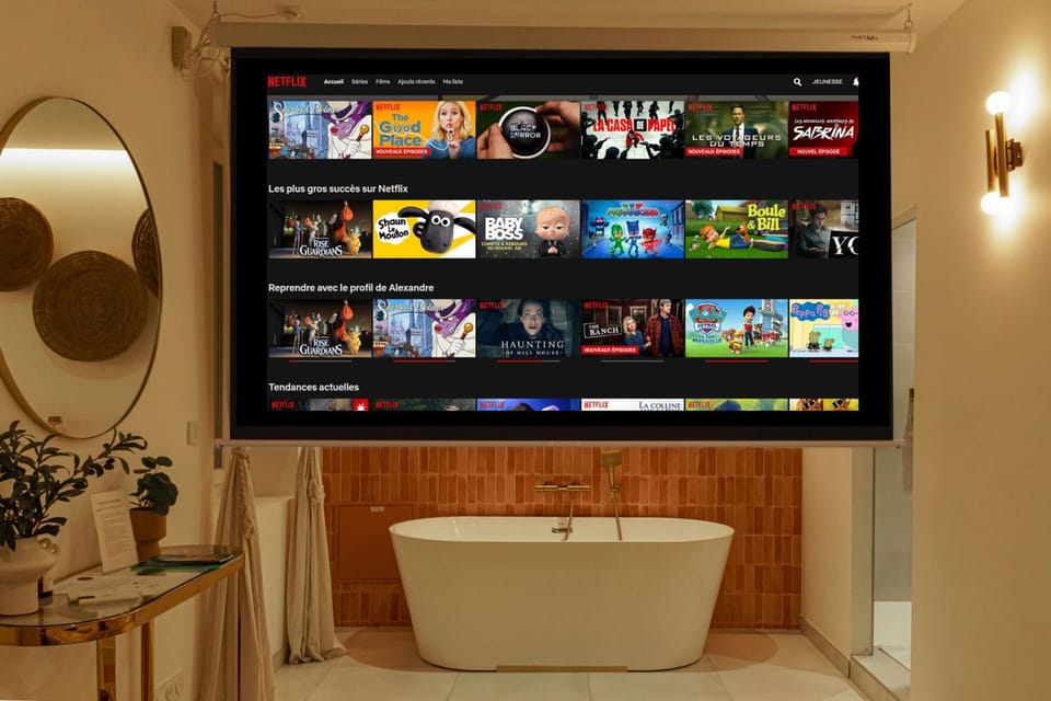 Suite Meraki - Luxe & Voyage - Jacuzzi & Cinéma Apartment in Saint-Étienne