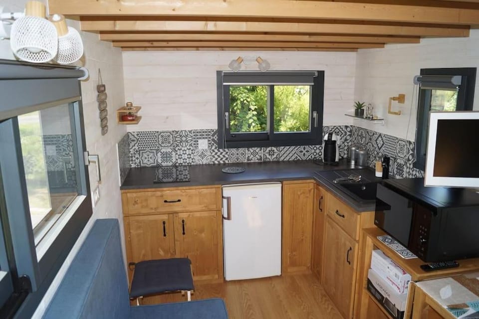 SPA & Tiny house à la campagne Chalet in Pays de la Loire