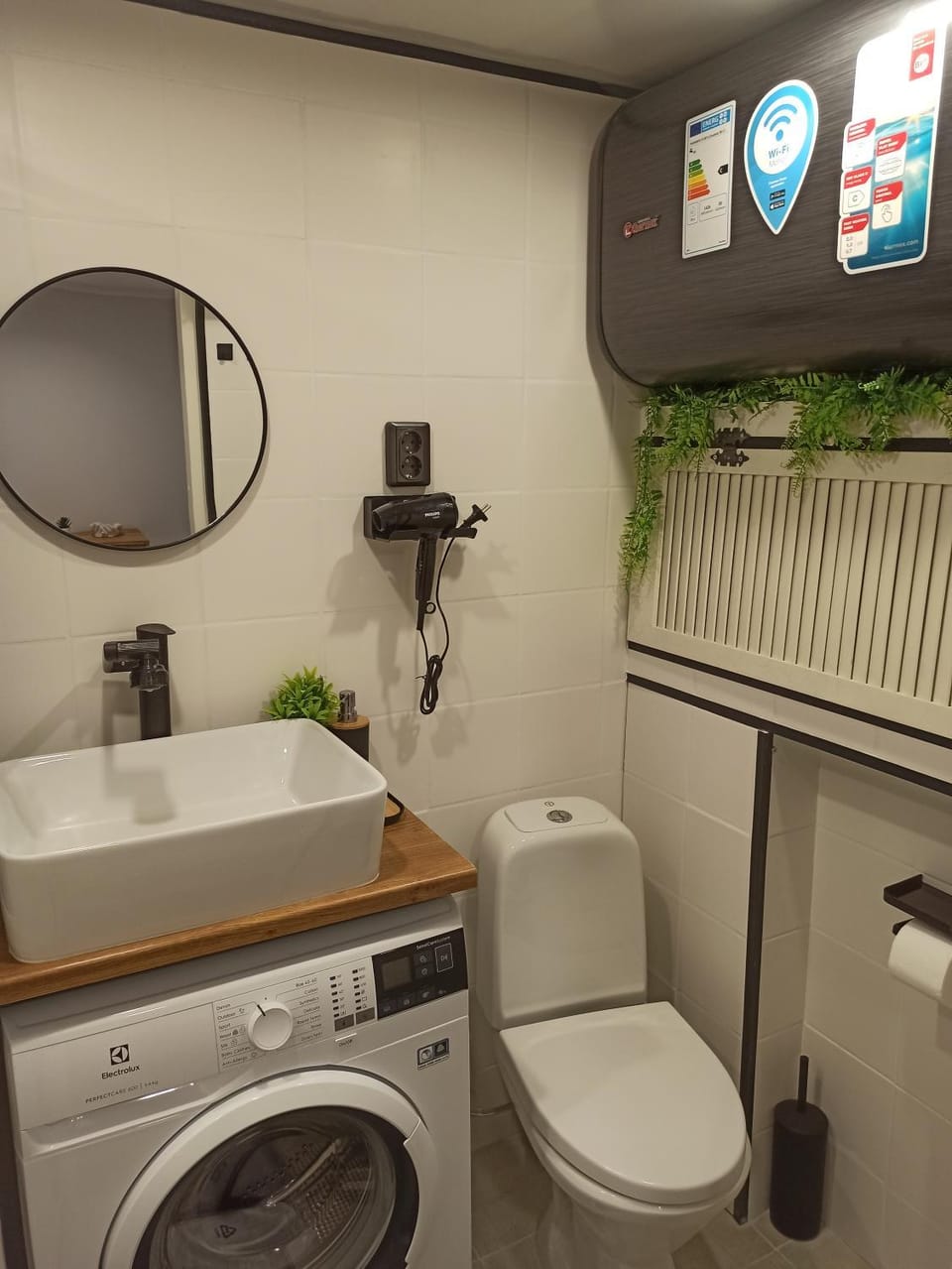 Shower, Toilet, Bathroom, washing machine