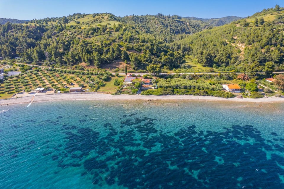 Property building, Bird's eye view, Beach