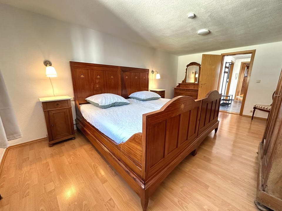 Bed, Bedroom, wardrobe