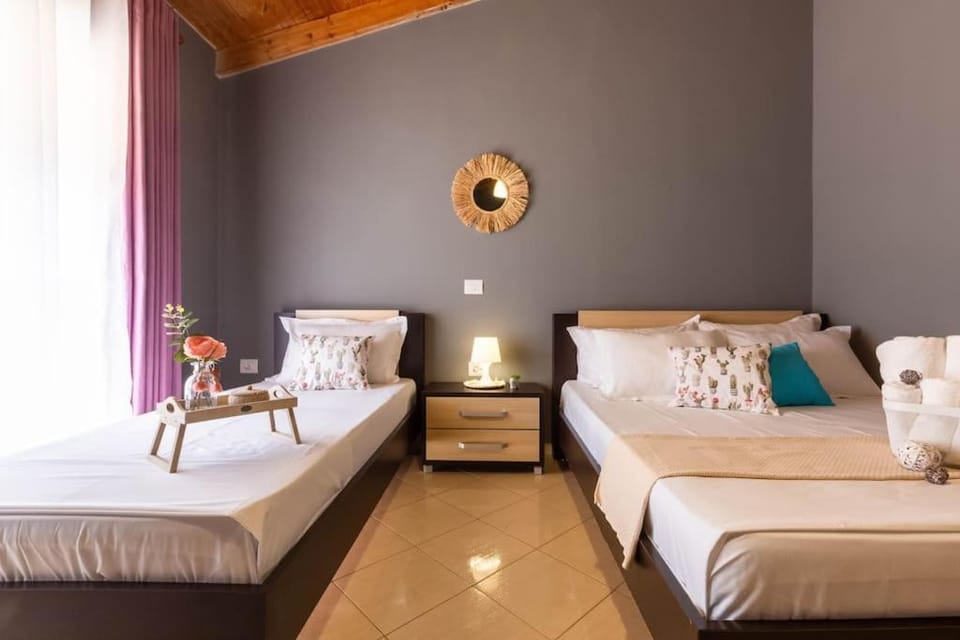 Potam'Sea Bliss 33- Beach Front, Sun Beds & Parking Apartment in Vlorë County, Albania