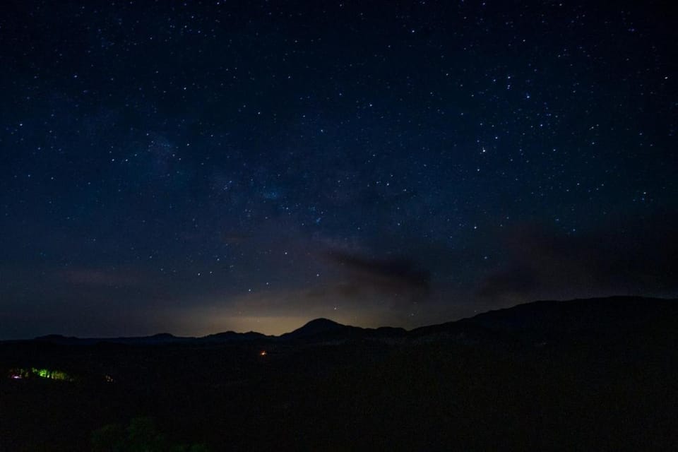 Night, Natural landscape, Mountain view