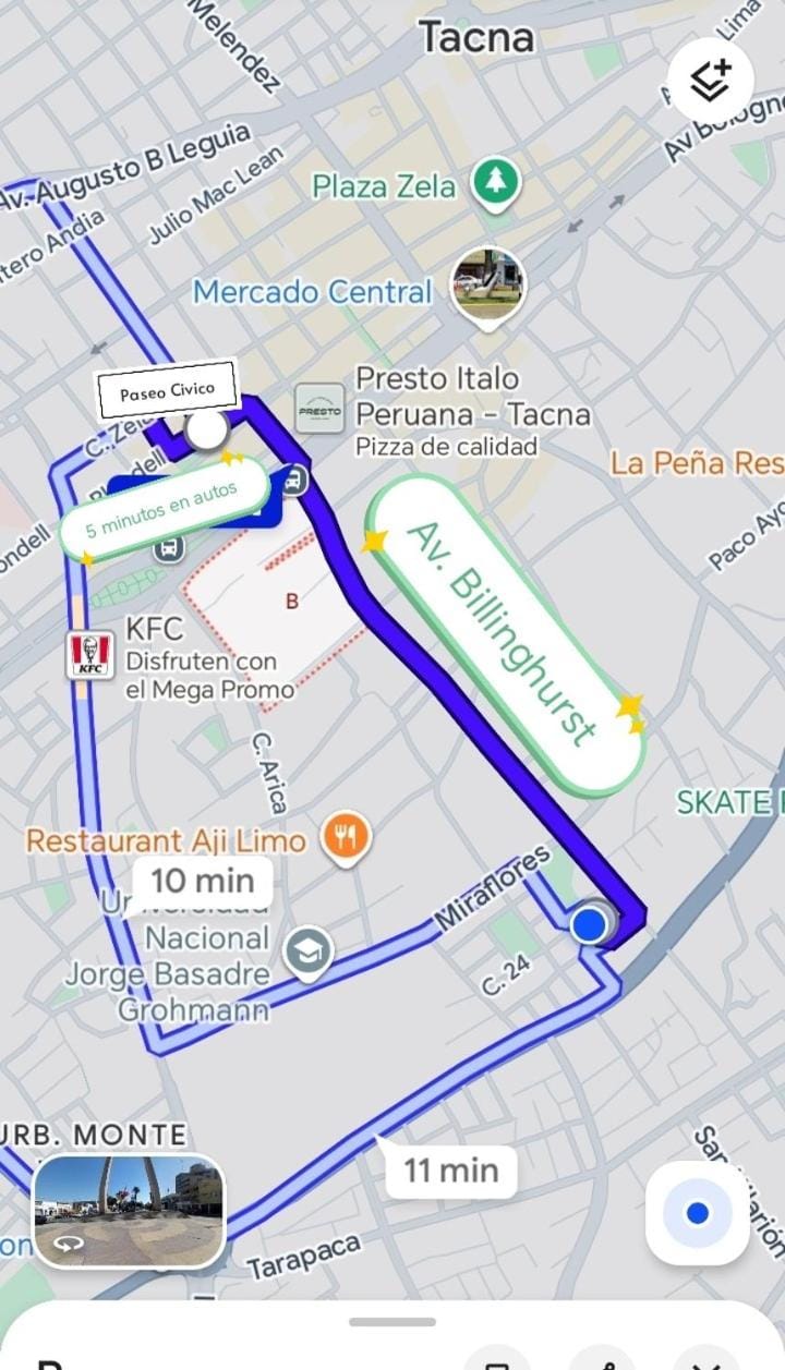 Comodo Departamento en 3 piso con Estacionamiento auto o camioneta Apartment in Tacna