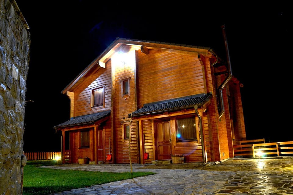 Night, Garden, Autumn, On site