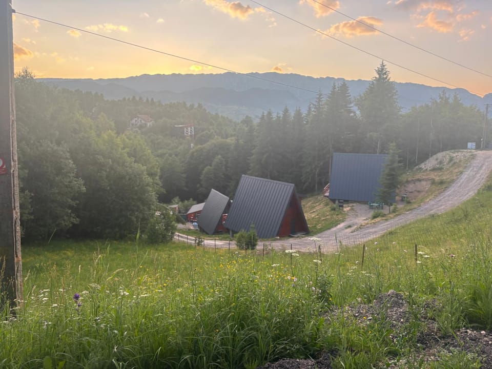 Colț de RAI A-Frame Chalet in Brașov County