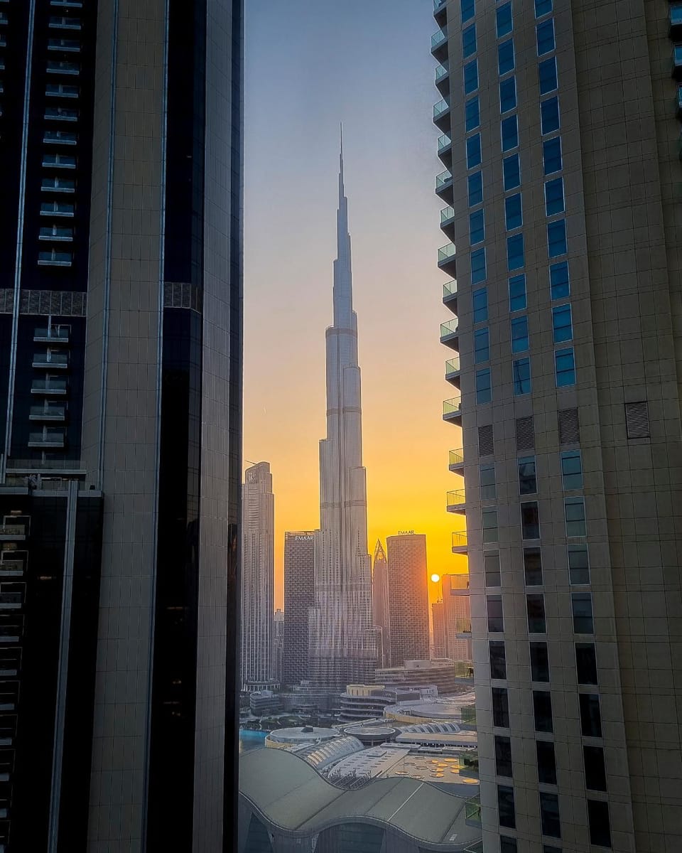Day, City view, Sunset
