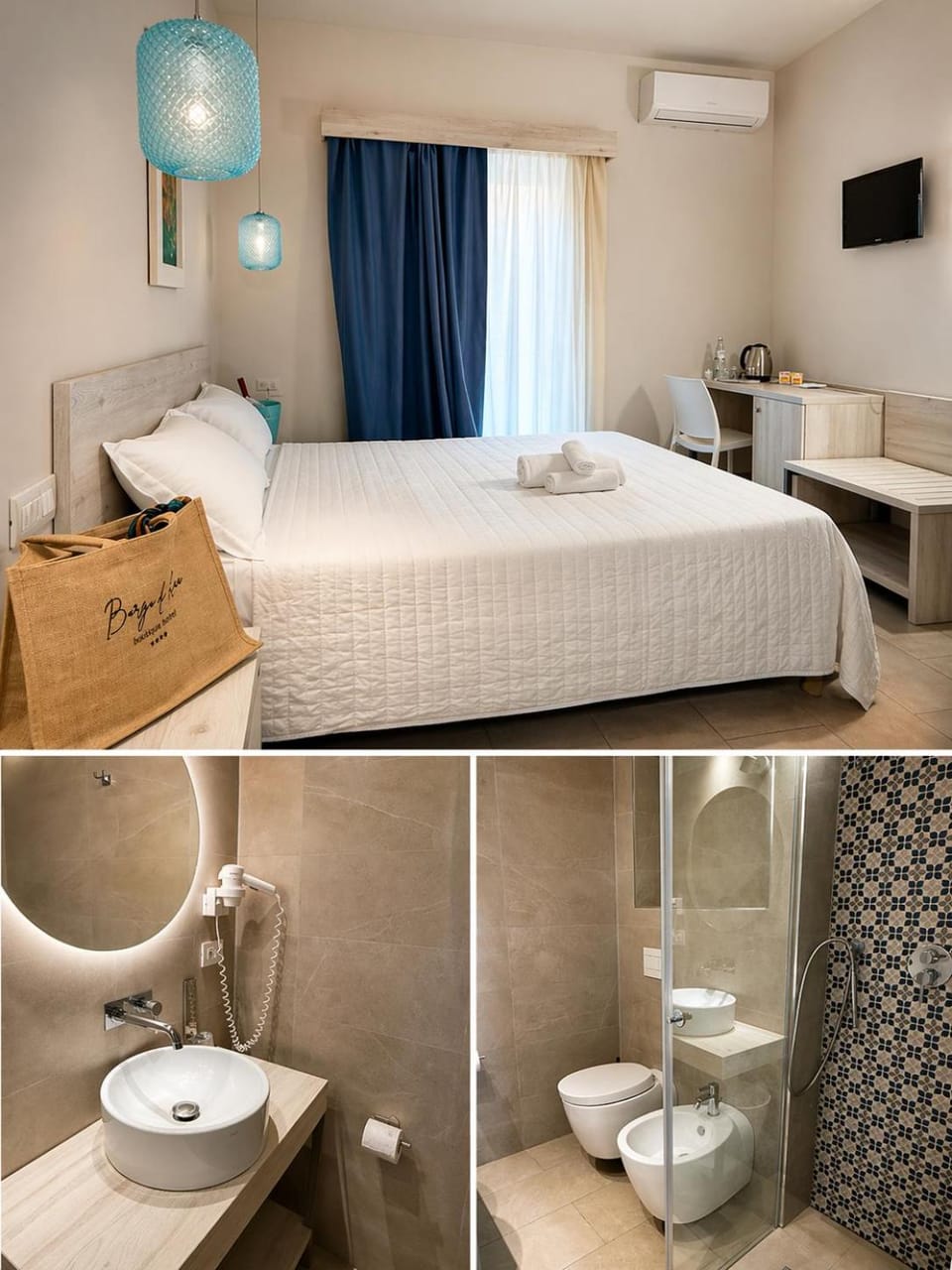 Bed, Bathroom, Photo of the whole room, Bedroom
