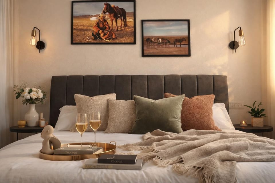 Bed, Bedroom
